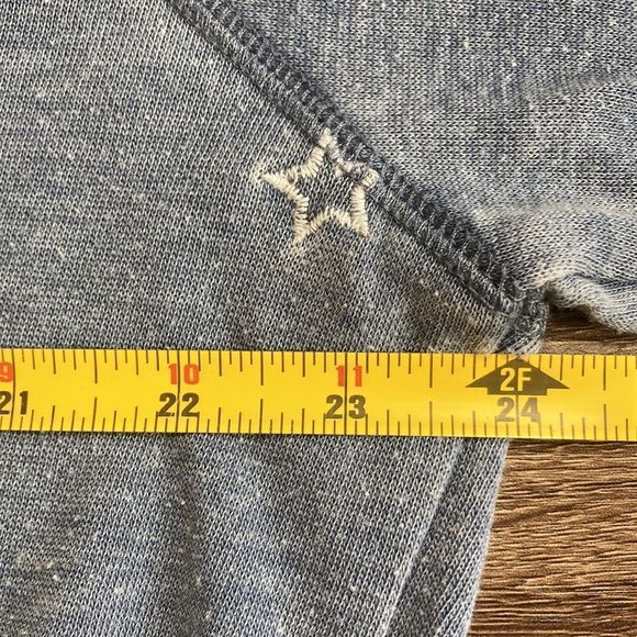 Womens P.J.Salvage Star Washed Sweatshirt Large - Picture 6 of 9